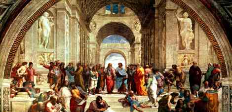Raffaello-Sanzio-da-Urbino-Scuola-di-Atene-school-of-athens-detail-Philosophy-Introduction-Peter-Crawford